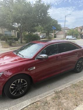 Red 2013 Ford Taurus Limited