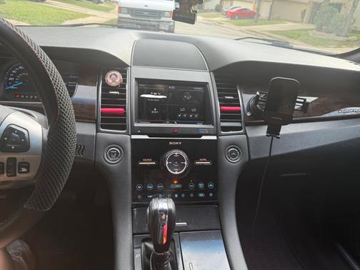 Red 2013 Ford Taurus Limited