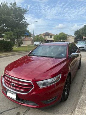 Red 2013 Ford Taurus Limited