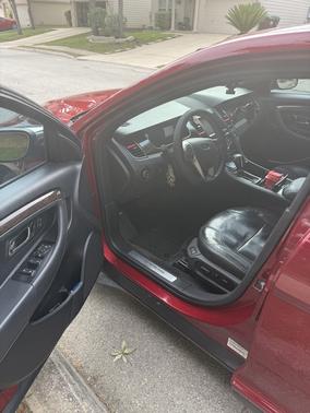 Red 2013 Ford Taurus Limited
