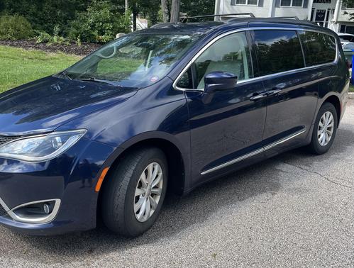 Blue 2017 Chrysler Pacifica Touring-L