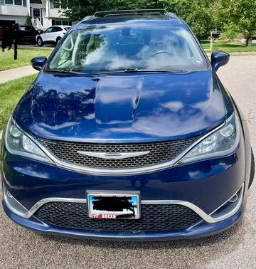 Blue 2017 Chrysler Pacifica Touring-L