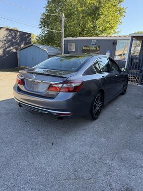 Gray 2017 Honda Accord Sport SE