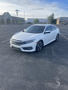 White 2016 Honda Civic EX-T