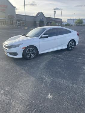White 2016 Honda Civic EX-T