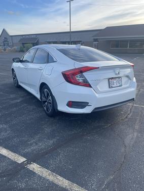 White 2016 Honda Civic EX-T