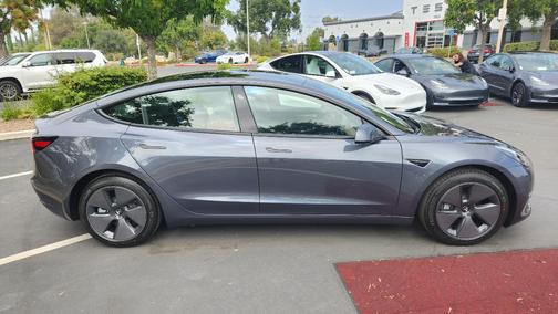 Gray 2023 Tesla Model 3 Base