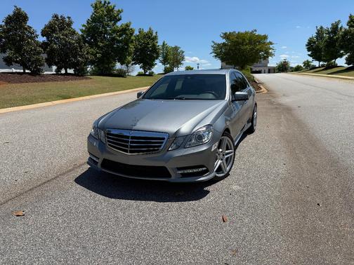 Silver 2013 Mercedes-Benz E-Class E 550 4MATIC