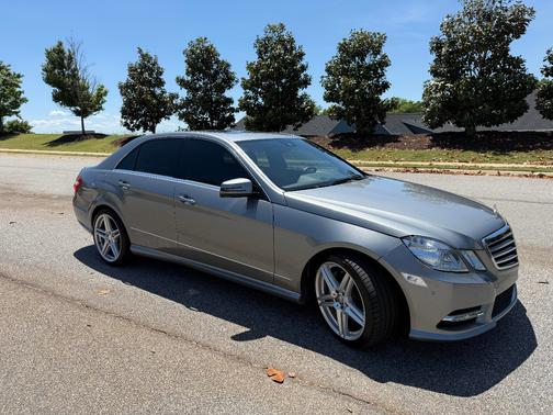 Silver 2013 Mercedes-Benz E-Class E 550 4MATIC