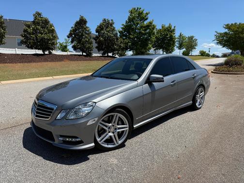 Silver 2013 Mercedes-Benz E-Class E 550 4MATIC