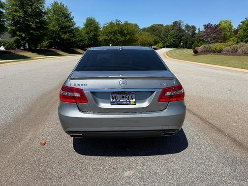 Silver 2013 Mercedes-Benz E-Class E 550 4MATIC