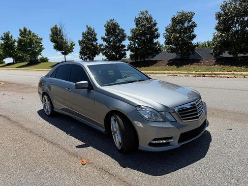 Silver 2013 Mercedes-Benz E-Class E 550 4MATIC