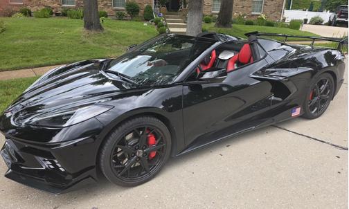 Black 2022 Chevrolet Corvette Stingray w/2LT