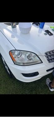 White 2007 Mercedes-Benz M-Class ML500 4MATIC