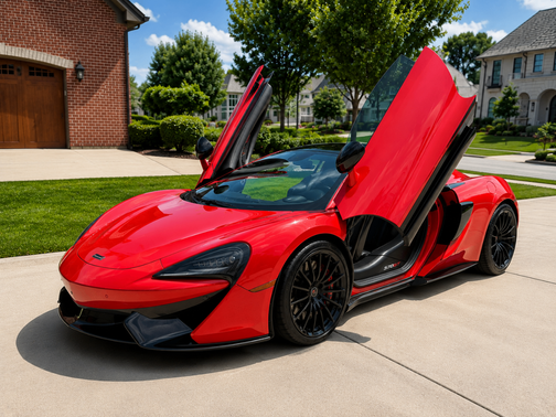 Red 2017 McLaren 570GT Base