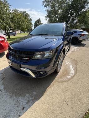 Blue 2017 Dodge Journey Crossroad