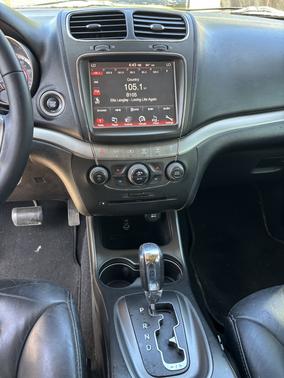 Blue 2017 Dodge Journey Crossroad