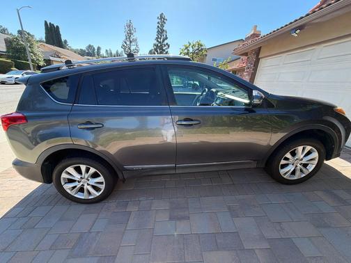 Gray 2015 Toyota RAV4 Limited