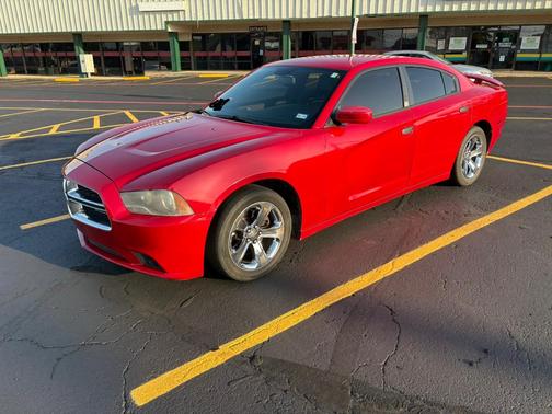 Red 2013 Dodge Charger SXT