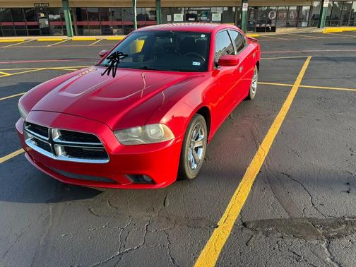 Red 2013 Dodge Charger SXT
