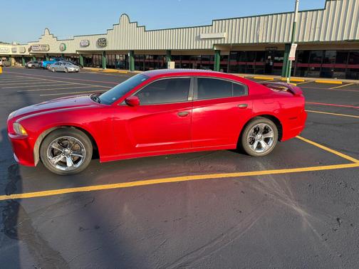 Red 2013 Dodge Charger SXT