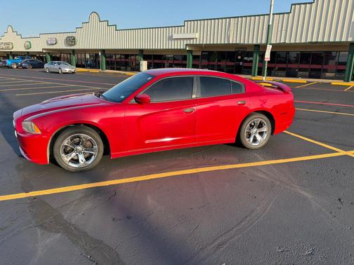 Red 2013 Dodge Charger SXT