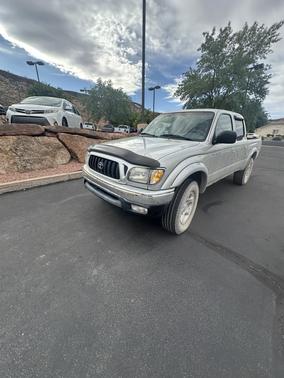 Silver 2004 Toyota Tacoma Double Cab