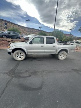 Silver 2004 Toyota Tacoma Double Cab