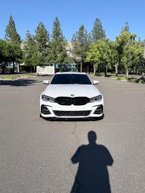 White 2020 BMW 330 i