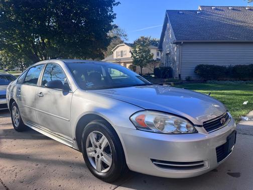 Silver 2010 Chevrolet Impala LS