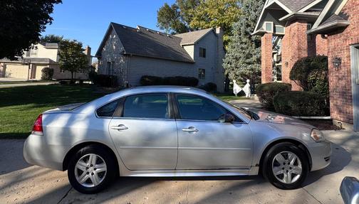 Silver 2010 Chevrolet Impala LS