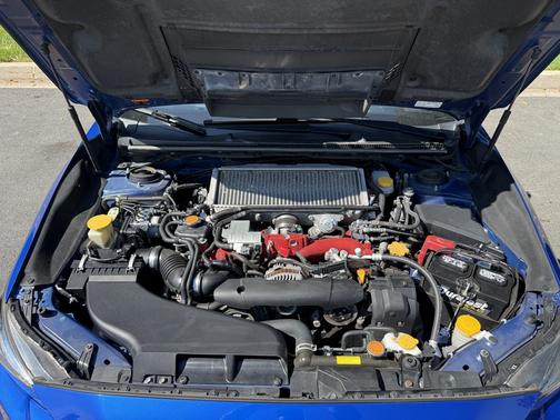 Blue 2020 Subaru WRX STI Base