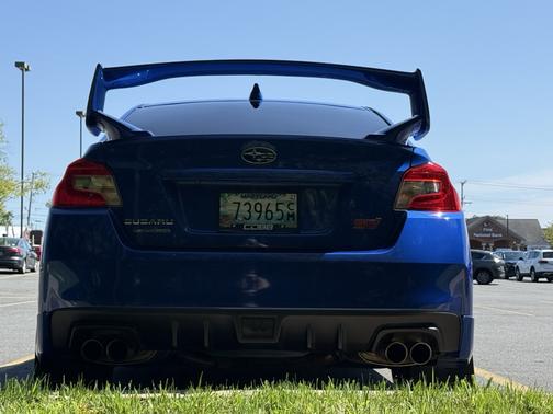 Blue 2020 Subaru WRX STI Base