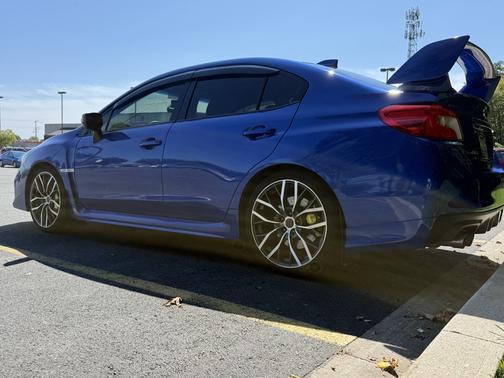 Blue 2020 Subaru WRX STI Base