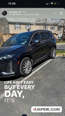 Blue 2022 Cadillac XT6 Premium Luxury AWD