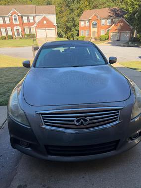 Silver 2013 INFINITI G37 x