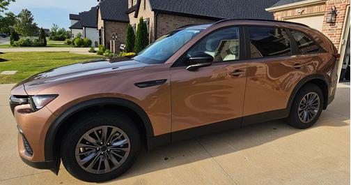 Brown 2026 Mazda CX-70 PHEV SC Plus