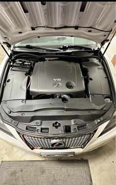 White 2012 Lexus IS 250 Base