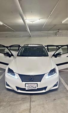 White 2012 Lexus IS 250 Base