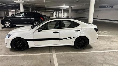 White 2012 Lexus IS 250 Base