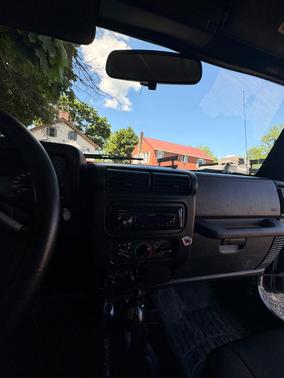 Black 2005 Jeep Wrangler Sport