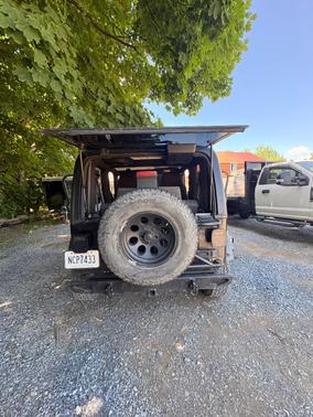 Black 2005 Jeep Wrangler Sport