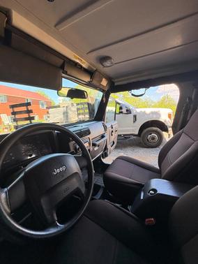 Black 2005 Jeep Wrangler Sport