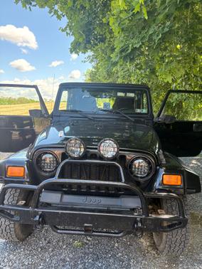 Black 2005 Jeep Wrangler Sport