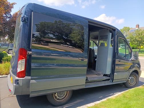 Blue 2017 Ford Transit-250 Base