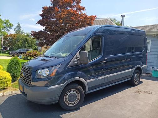 Blue 2017 Ford Transit-250 Base