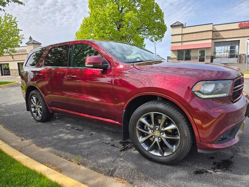Red 2017 Dodge Durango GT