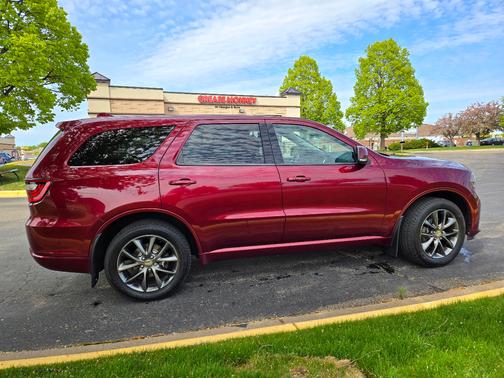 Red 2017 Dodge Durango GT