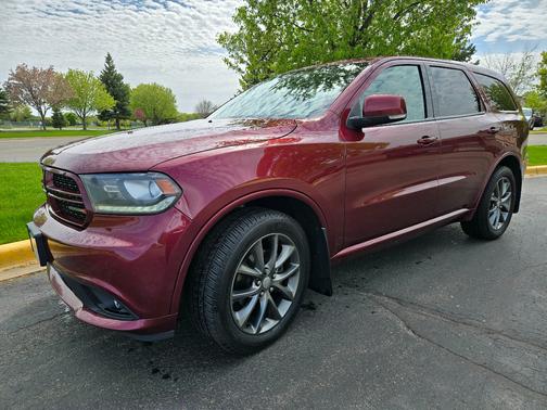Red 2017 Dodge Durango GT