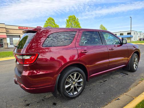 Red 2017 Dodge Durango GT